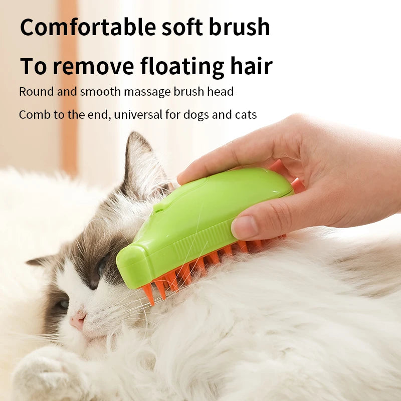 3 in 1 Electric Steam Brush Massager