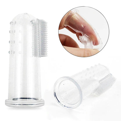 Ultra Soft Silicone Dental Cleaning Finger Toothbrush