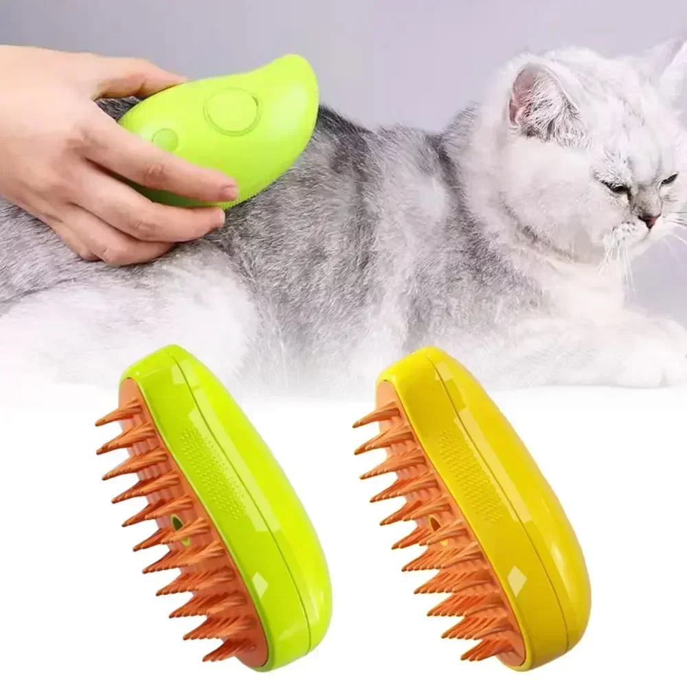 3 in 1 Electric Steam Brush Massager